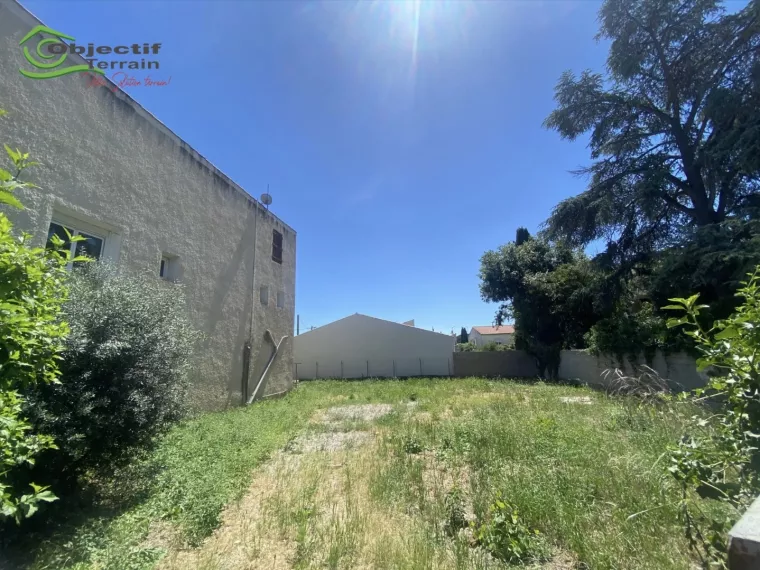 NOUVEAUTÉ-TERRAIN 319M2-PROCHE BÉZIERS
