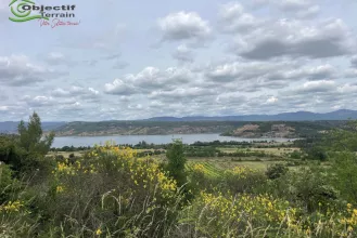 Terrain avec vue exceptionnelle sur le Lac du Salagou à Liausson