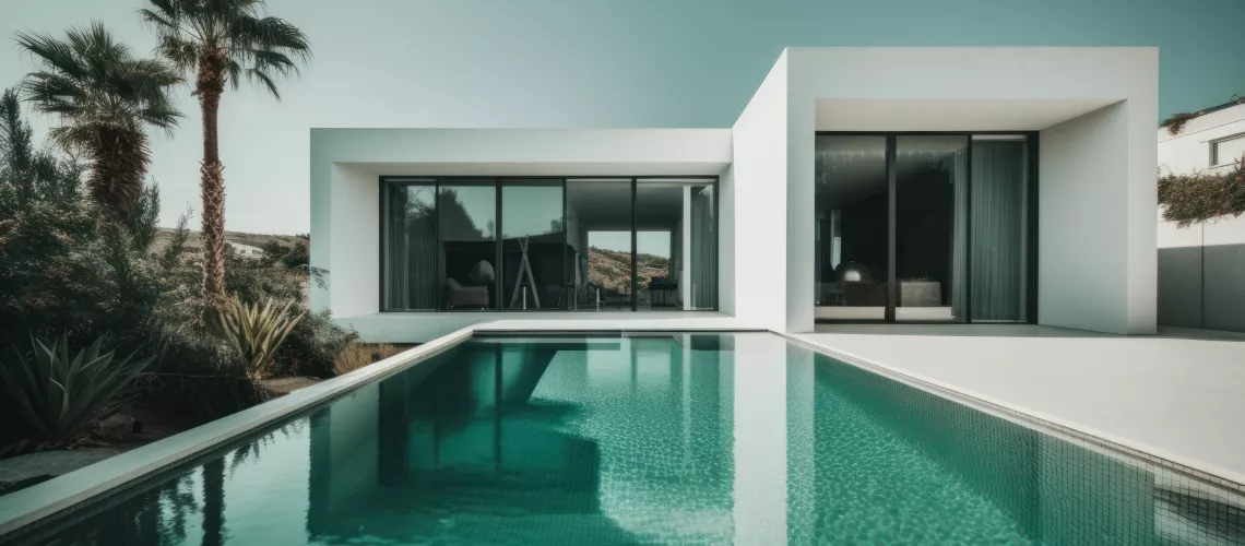 Piscine et Pool House